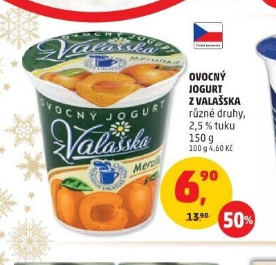 Ovocný jogurt Valašská
