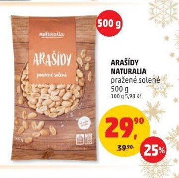 Arašídy Naturalia