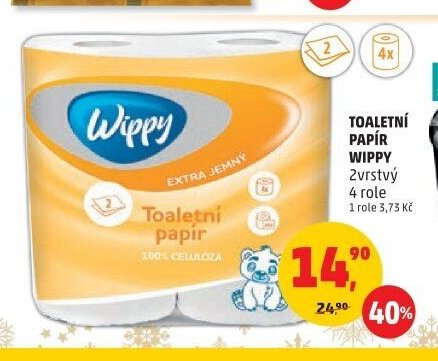 Toaletní papír Wippy
