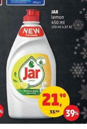 JAR lemon 450 ml
