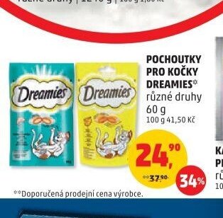 POCHOUTKY PRO KOČKY DREAMIES