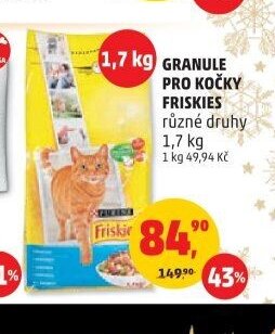 GRANULE PRO KOČKY FRISKIES