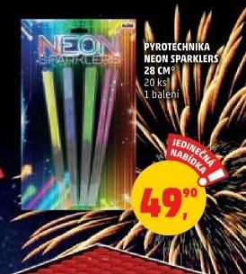 PYROTECHNIKA NEON SPARKLERS