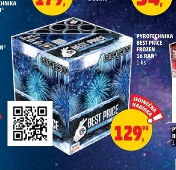 PYROTECHNIKA BEST PRICE FROZEN 16 RAN