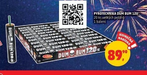PYROTECHNIKA DŮM BUM 120
