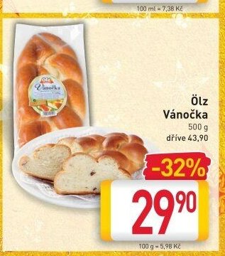 Ölz Vánočka