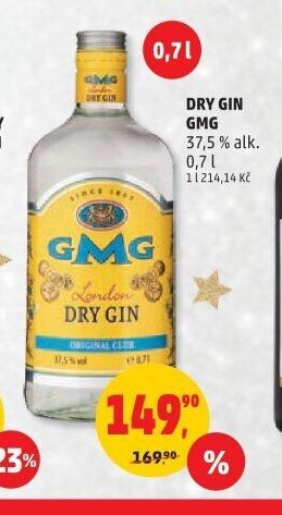 DRY GIN GMG