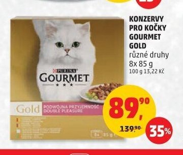 KONZERVY PRO KOČKY GOURMET GOLD