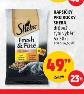 KAPSIČKY PRO KOČKY SHEBA