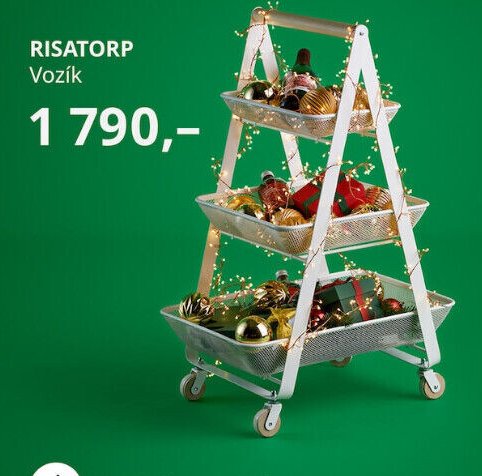 RISATORP Vozík - IKEA akcniletaky.com