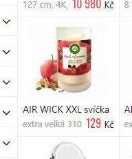 AIR WICK XXL svíčka extra velká