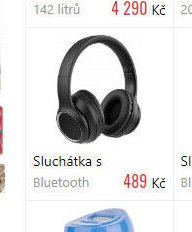 Sluchátka s Bluetooth