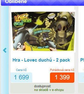 Hra - Lovec duchů - 2 pack