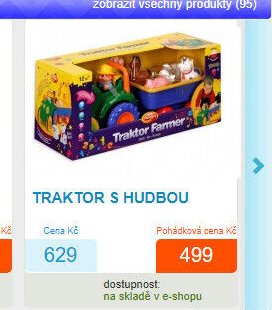 TRAKTOR S HUDBOU