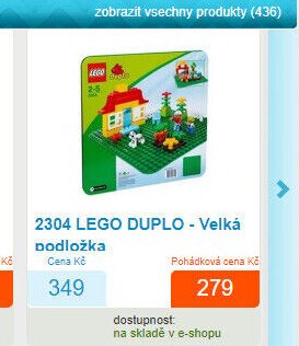 2304 LEGO DUPLO - Velká podložka