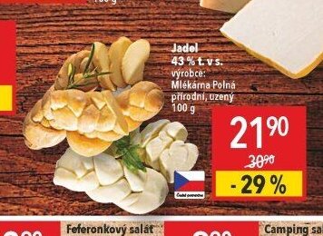 Jadel 43 % t. v s. Mlékárna Polná 100 g