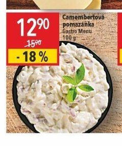 Camembertová pomazánka Gastro Menu 100 g