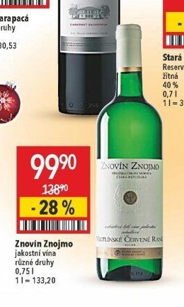 Znovín Znojmo jakostní vína
