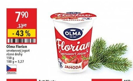 Olma Florian smetanový jogurt