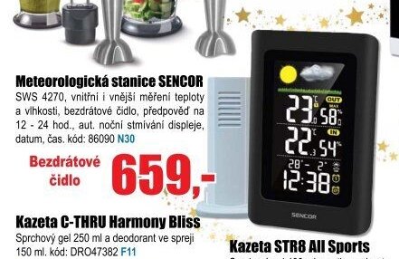 Meteorologická stanice SENCOR SWS 4270