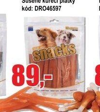 Sušené kuřecí plátky DRO46597