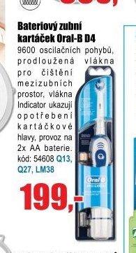 Bateriový zubní kartáček Oral-B D4