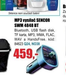 MP3 vysílač SENCOR SWM 4848 BT