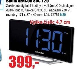Budík SENCOR SDC 120