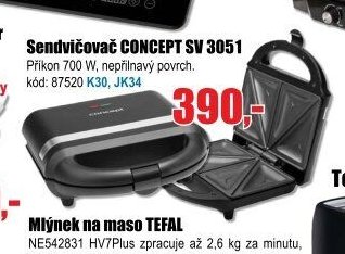 Sendvičovač CONCEPT SV 3051