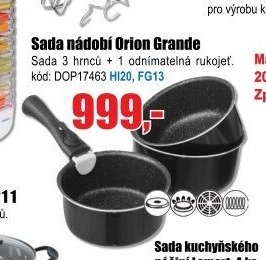 Sada nádobí Orion Grande