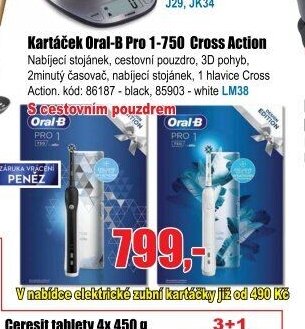 Kartáček Oral-B Pro 1-750 Cross Action