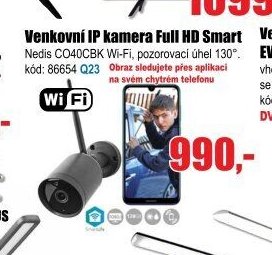 Venkovní IP kamera Full HD Smart