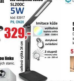 LED lampička LUXUS SL200C