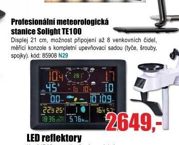 Profesionální meteorologická stanice Solight TE100