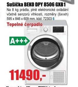 Sušička BEKO DPY 8506 GXB1