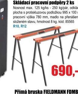 Skládací pracovní podpěry 2 ks