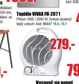 Topidlo VIVAX FH-2071