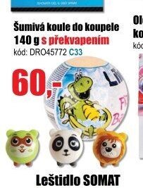 Šumivá koule do koupele