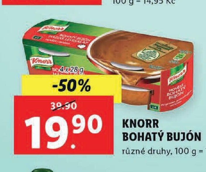 Knorr bohatý bujón