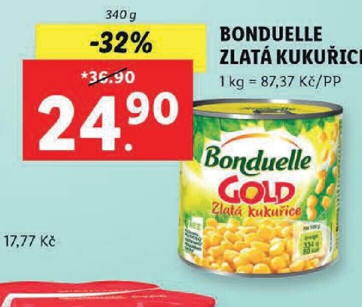Bonduelle zlatá kukuřice