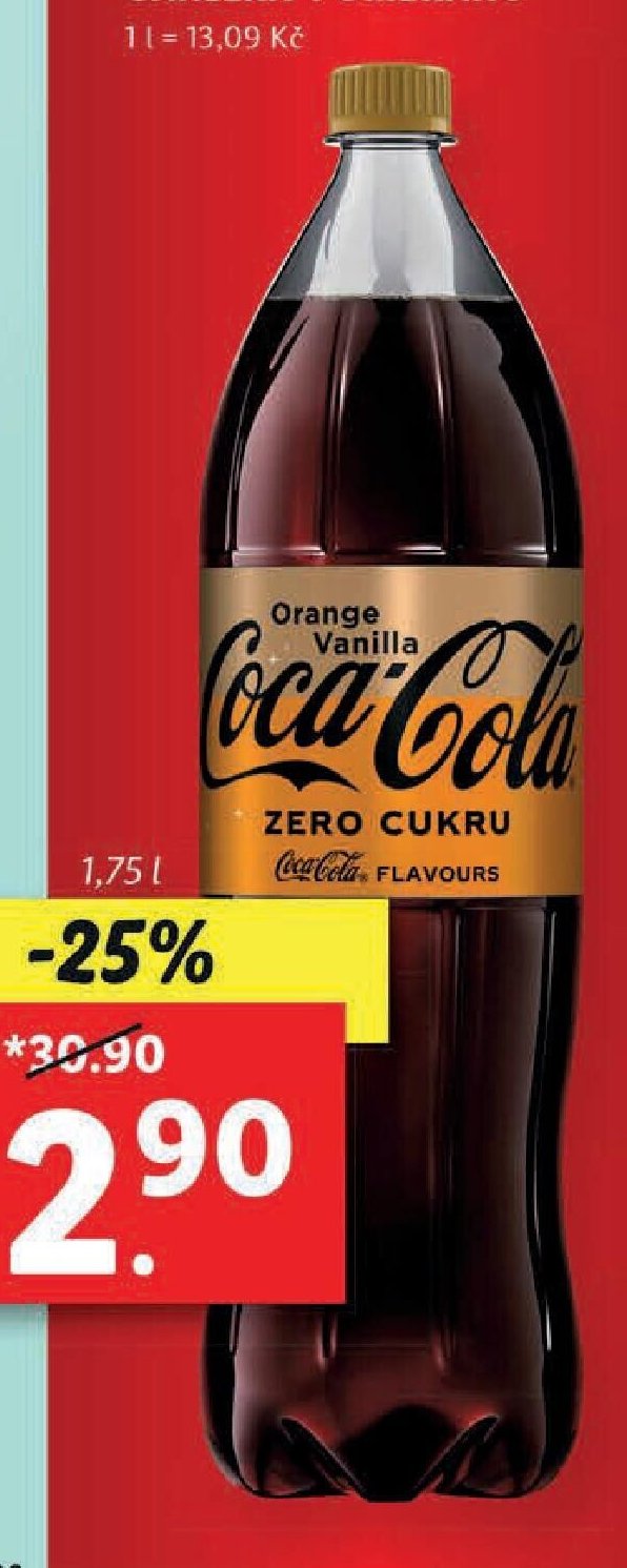 Coca-Cola Vanilka / Coca-Cola Zero Vanilka-Pomeranč