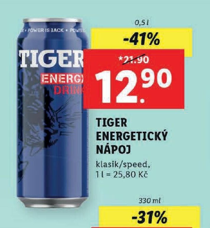 TIGER ENERGETICKÝ NÁPOJ