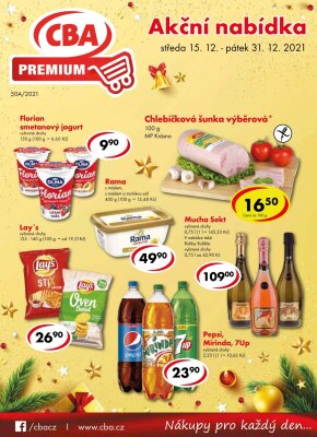 akční leták CBA 15.12.2021-31.12.2021