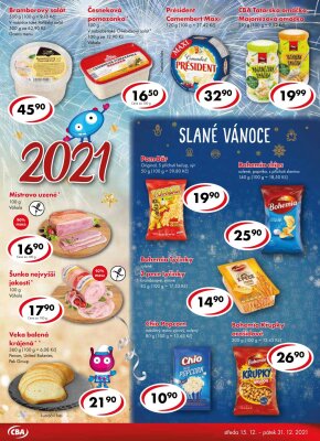 akční leták CBA 15.12.2021-31.12.2021