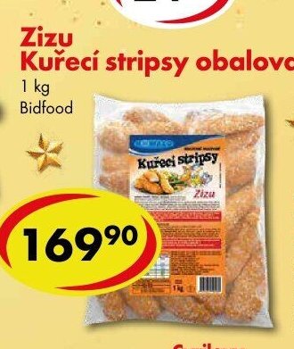 Zizu Kuřecí stripsy obalované