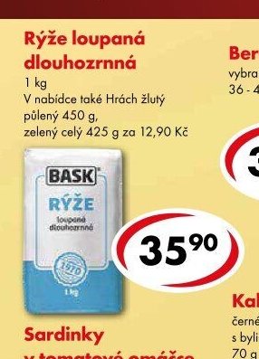 Rýže loupaná dlouhozrnná