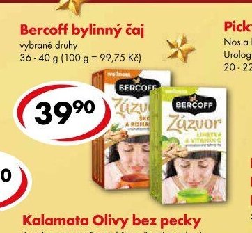 Bercoff bylinný čaj