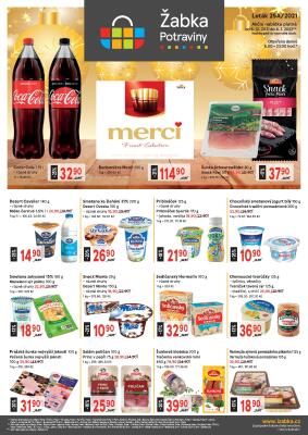 akční leták Žabka 8.12.2021-4.1.2022