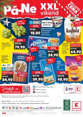 akční leták Kaufland 15.12.2021-19.12.2021