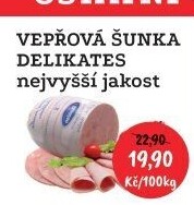 Šunka vepřová delikates nejvyšší jakost